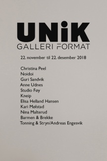 UNiK. Galleri Format Oslo.